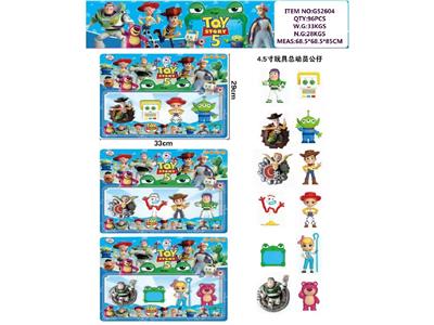 4寸玩具总动员  4只卡装 - OBL10475659