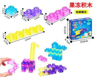 单个彩盒装/大号果冻积木 - OBL10478430