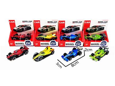 1:64合金方程车/滑行合
金车模型(4款混装) - OBL10478724
