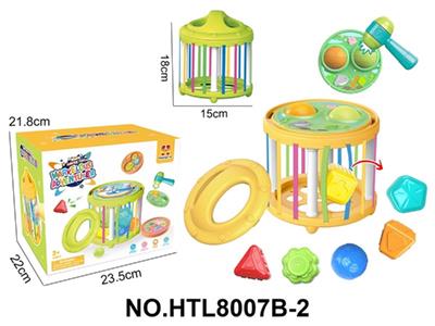益智婴幼儿童早教玩具篮子塞塞乐加配款+1面板
（带1块锤锤乐面板）
（功能面板采用UV印） - OBL10479622