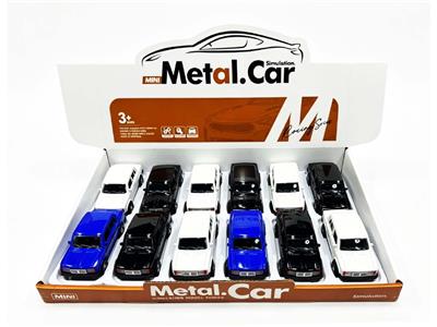 展示盒12只装/合金车模回力三开门 - OBL10479807