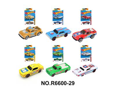 6款1:64风火轮皮卡，肌肉车，越野车合金车片装 - OBL10479891