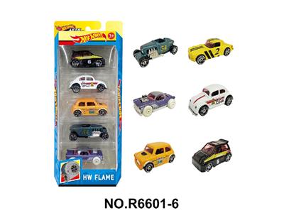 1:64风火轮6款老爷车5只装 - OBL10479898