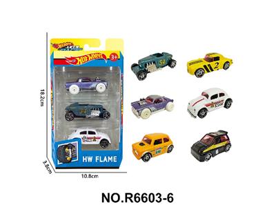 1:64风火轮6款老爷车3只装 - OBL10479971