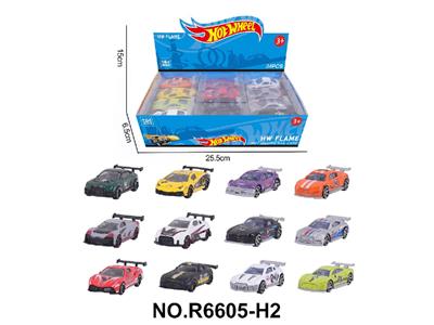 1:64风火轮12款老爷车24只装展示盒 - OBL10480024