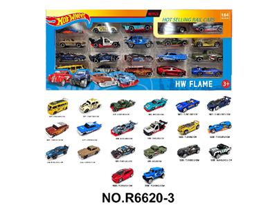 1:64风火轮合金车20只装 - OBL10480034