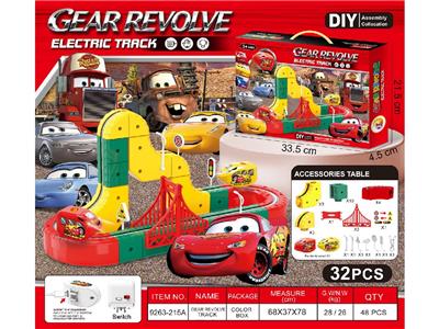 Electric rail truck - OBL10481074