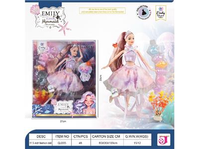 Emily,11.5寸11关节娃娃，水母精灵 - OBL10484081