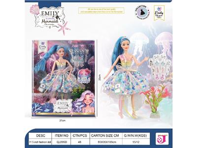 Emily,11.5寸11关节娃娃，水母精灵 - OBL10484085