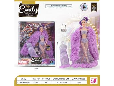 EMILY,11.5寸11关节娃娃系列之我是大明星 - OBL10484126