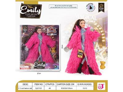 EMILY,11.5寸11关节娃娃系列之我是大明星 - OBL10484130