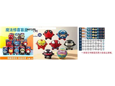 Spinmaster系列 爆款 魔法摇摇罐惊喜盲瓶捏捏乐解压毛绒英雄联盟【遇水变大遇阳光变小】8款8PC一本说明书【瓶子都是1比1】 - OBL10484549