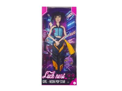 K-POP 猎魔女团动画版11.5寸12关节实身Rumi鲁米打歌芭比带武器 - OBL10484591