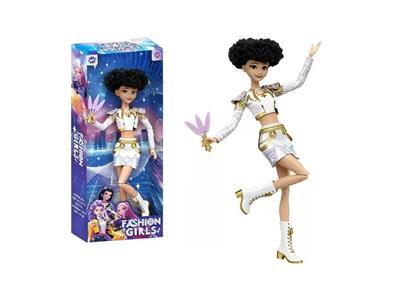 K-POP 猎魔女团动画版11.5寸12关节实身Rumi鲁米打歌芭比带武器 - OBL10484603