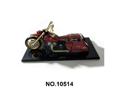 DIY跨境拼装积木车              1:5罗马大摩托 - OBL10484921