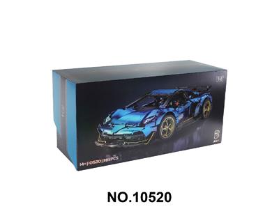 DIY跨境拼装积木车              1:8兰博SVJ - OBL10484927