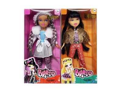BRATZ 冬天系列10寸大脚大腿实身大头贝兹娃娃 - OBL10485066