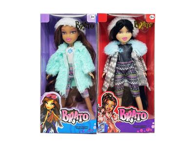 BRATZ 冬天系列10寸大脚大腿实身大头贝兹娃娃 - OBL10485067