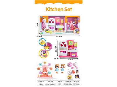 灯光音乐厨柜餐具 - OBL10485395