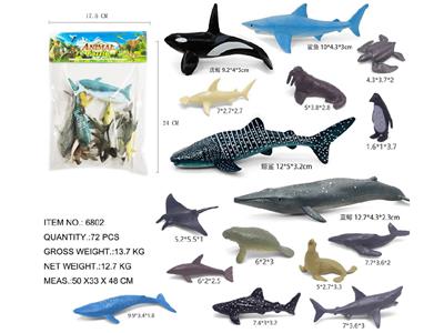 16款海洋动物
（4大+12小） - OBL10487583