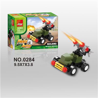 军事积木车 32PCS - OBL214778