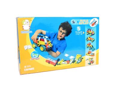 Self equipped puzzle building block concept car - OBL344239