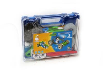 Self equipped puzzle building block concept car - OBL349061