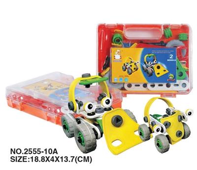 Self equipped puzzle building block concept car - OBL352692