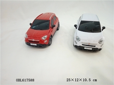 1:18 Fiat 500 x (Fiat 500 x authorized remote control car) 27 m - OBL617588