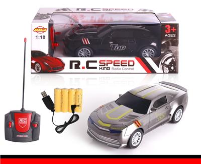 Bumblebee remote control car 1:18 black cross window - OBL617676