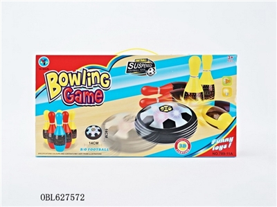 Suspended football hit bowling (package no. 18 AG13 battery) - OBL627572