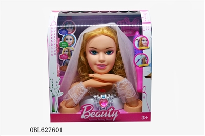 Bust doll head appliance with suits - OBL627601