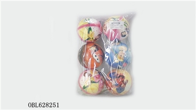 4寸迪士尼球6个/包 - OBL628251