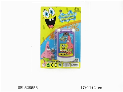 Spongebob squarepants phone (with two button battery) - OBL628556