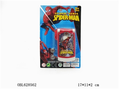 Spiderman phone (with two button battery) - OBL628562