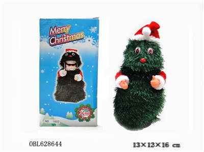 Electric open tree Santa Claus - OBL628644