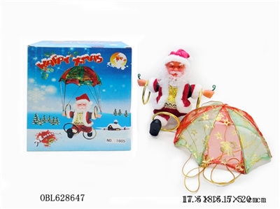Electric parachute Santa Claus - OBL628647