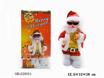 Electric walk protruding belly Santa Claus - OBL628651