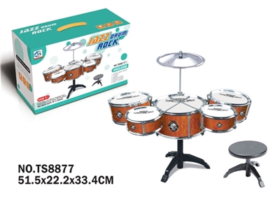Galvanized drum drum kit - 5 suit bring a chair - OBL628943