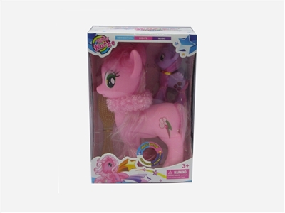 Heavy music lightning A horse - OBL628946