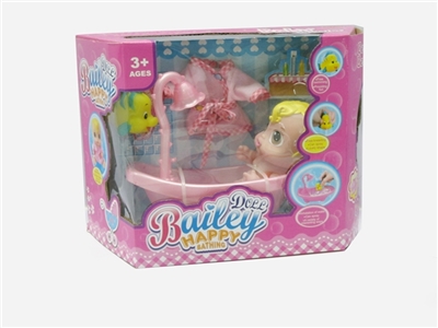 Hand pressure water bath doll - OBL628949