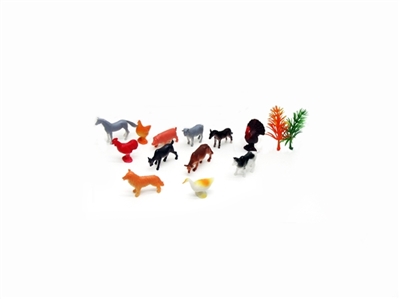 12 pack solid series of farm animals - OBL629687