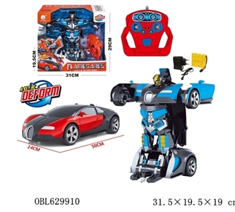 1：14一键变形遥控车 - OBL629910
