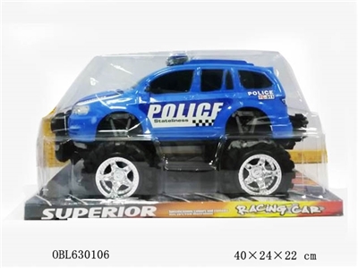 Big wheel inertia a police car - OBL630106
