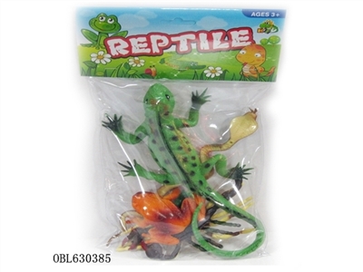 1 lizard 4 reptiles - OBL630385