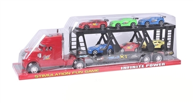 Inertial tow head car slide 6 big police car - OBL630574