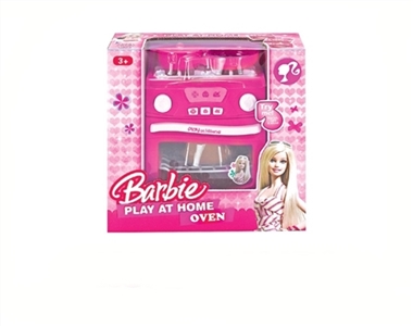 Barbie列烤箱（包电.3粒5号电池.带灯光和仿真声) - OBL630632