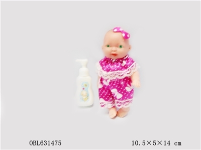 搪胶小娃公仔  - OBL631475