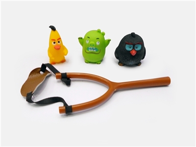 Three whistle zhuang 2 with slingshot angry birds - OBL631613