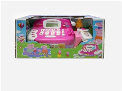 Pink pig sister smart cash register light calculator the microphone - OBL631881